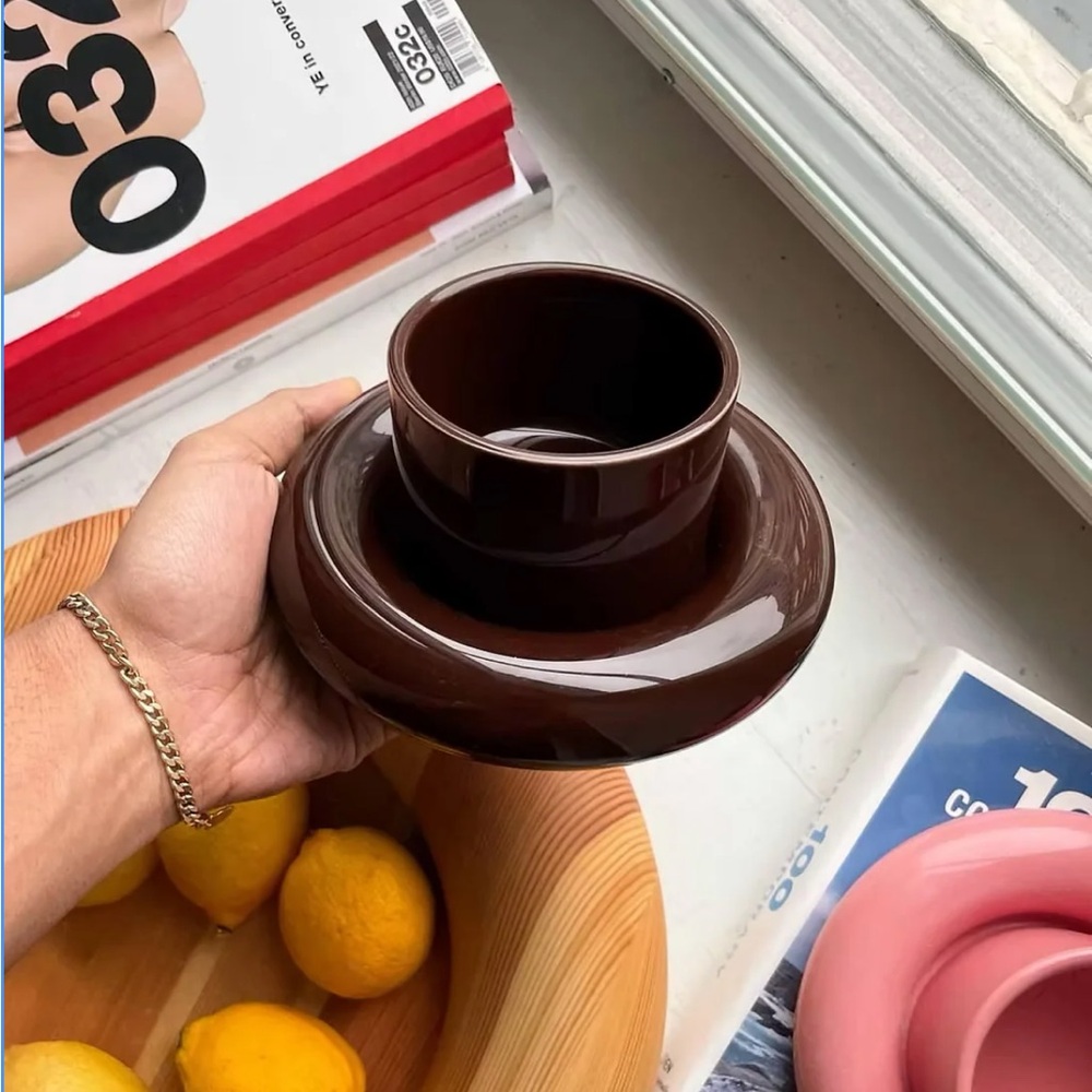 Desperately In Search Of Gustaf Westman’s Brown Chunky Cup and Saucer